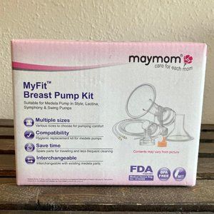 New Sealed Maymom MyFit Flange Kit Compatible w/Multiple Pumps Leak Proof 25mm